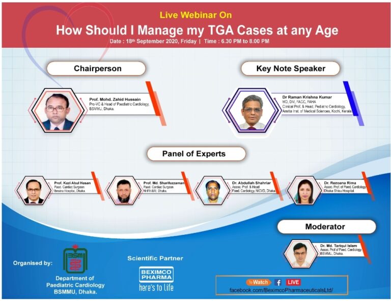 PANEL BASED PAED. CARDIOLOGY LIVE WEBINER